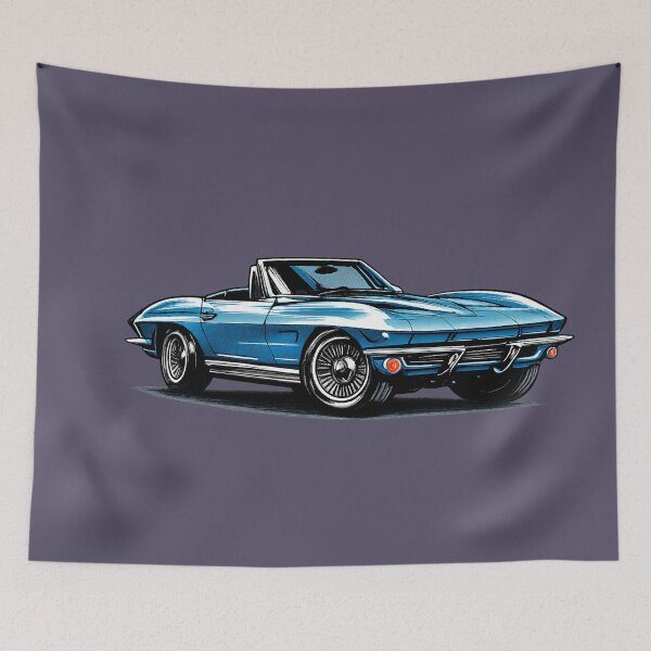 Item preview, Retro Classic Car Illustration – Vintage Stylized Automotive Art 8 designed and sold by VoglR.