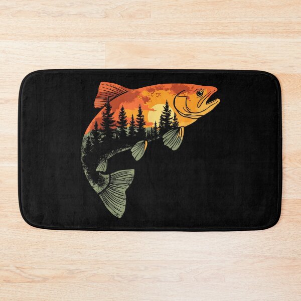 Item preview, Fishing, Trout, Fly Fishing, Angler Fisherman, Nature Forest designed and sold by CameronTheBro.