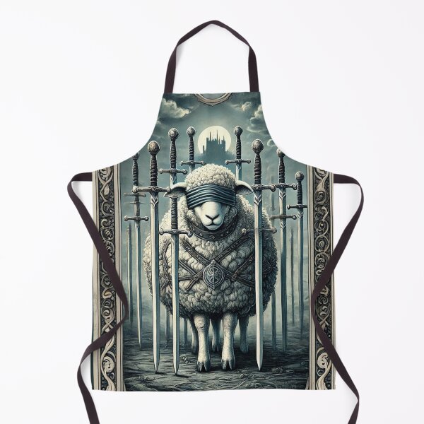 Item preview, Sheepism – Eight of Swords Tarot Card designed and sold by Thpoar.