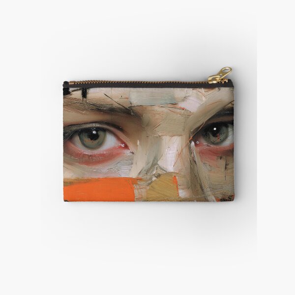 Item preview, Striking Face with Textural Brushstrokes designed and sold by lautir.