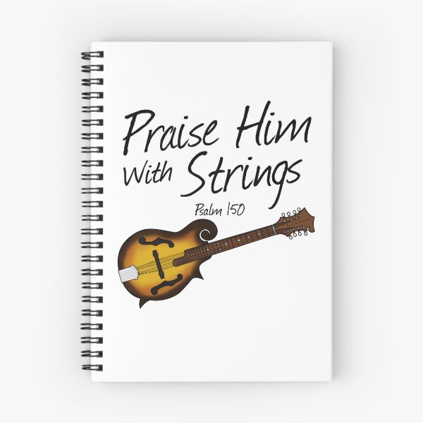 Item preview, Mandolin, Praise Him With Strings, Church Mandolinist Musician designed and sold by doodlerob.