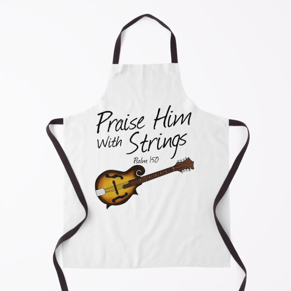 Item preview, Mandolin, Praise Him With Strings, Church Mandolinist Musician designed and sold by doodlerob.