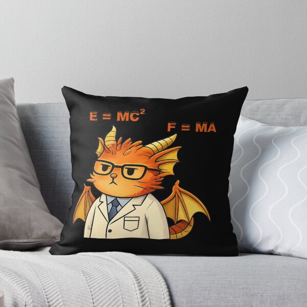 Item preview, Schrödinger’s Dragon Physics Teacher, Funny Quantum Physics Design designed and sold by Ach&Koor.