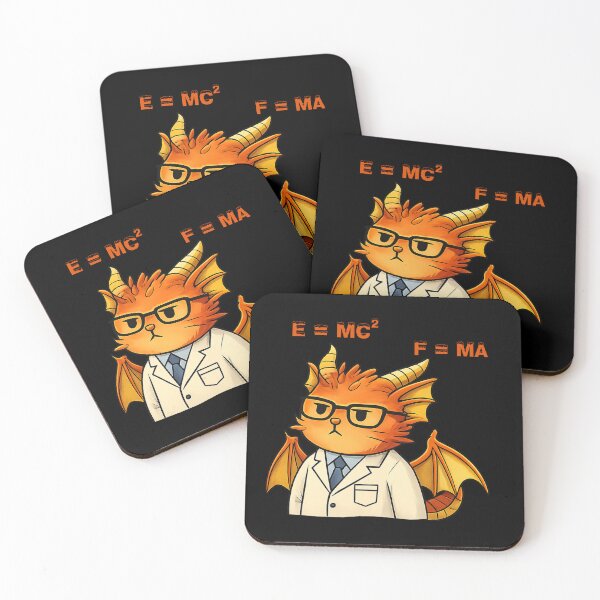 Item preview, Schrödinger’s Dragon Physics Teacher, Funny Quantum Physics Design designed and sold by Ach&Koor.