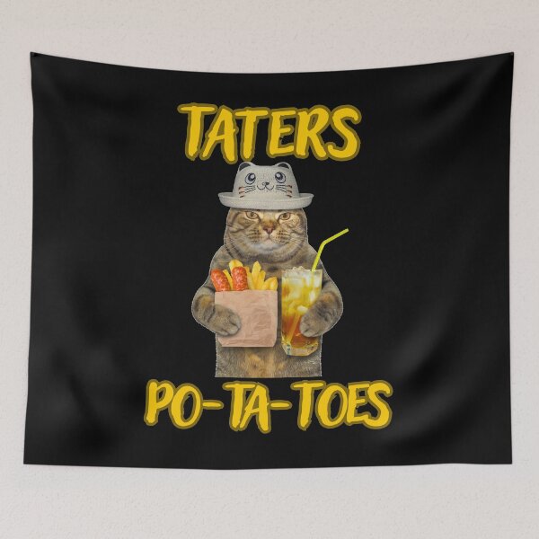 Item preview, Taters Po-Ta-Toes Funny Illustration designed and sold by StaticMood.
