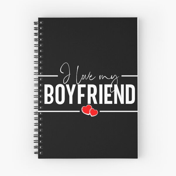 Item preview, I Love My Boyfriend - Perfect Love Typography Gift, W designed and sold by HGstudioDesign.