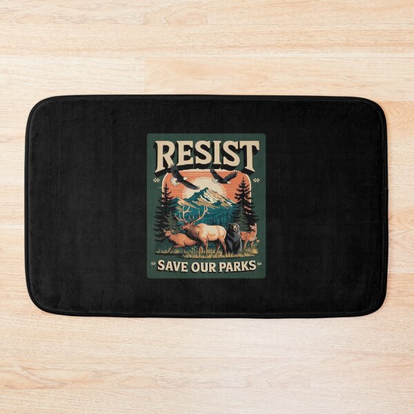 Item preview, Womens Resist Save Our Parks US National Outdoor Lovers designed and sold by SyntaxClaw.
