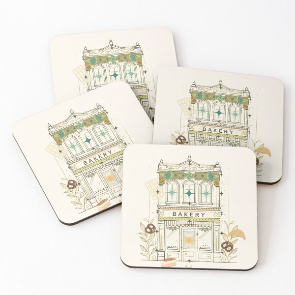 Item preview, Magical Bakery Illustration – Dreamy Cake Shop with Floating Desserts designed and sold by Sugar Wisdom .