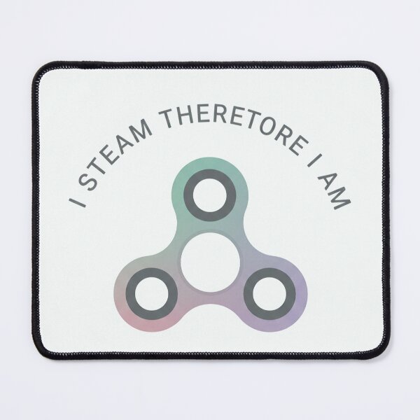 Item preview, I Steam Therefore I Am Fidget Spinner designed and sold by PixelQ.