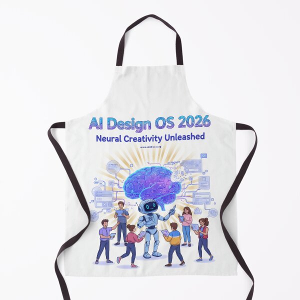 Item preview, AI Design OS 2026 - Neural Creativity designed and sold by Vinaybharadwaj.