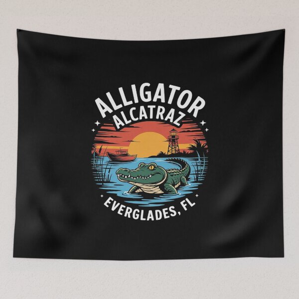 Item preview, Alligator Alcatraz 8  designed and sold by AquaKiev.