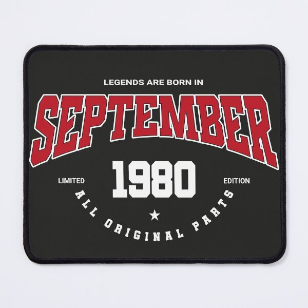 Item preview, September legends 1980 designed and sold by HB Shirts.