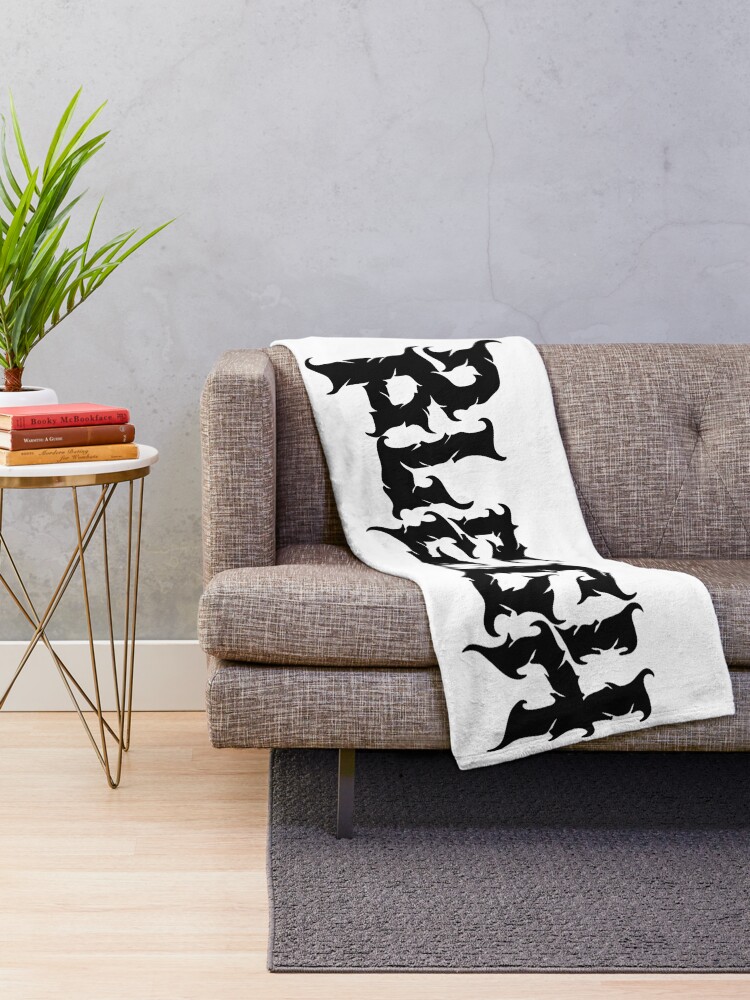 Thumbnail 2 of 6, Throw Blanket, Blegh designed and sold by Stickerbxtch.