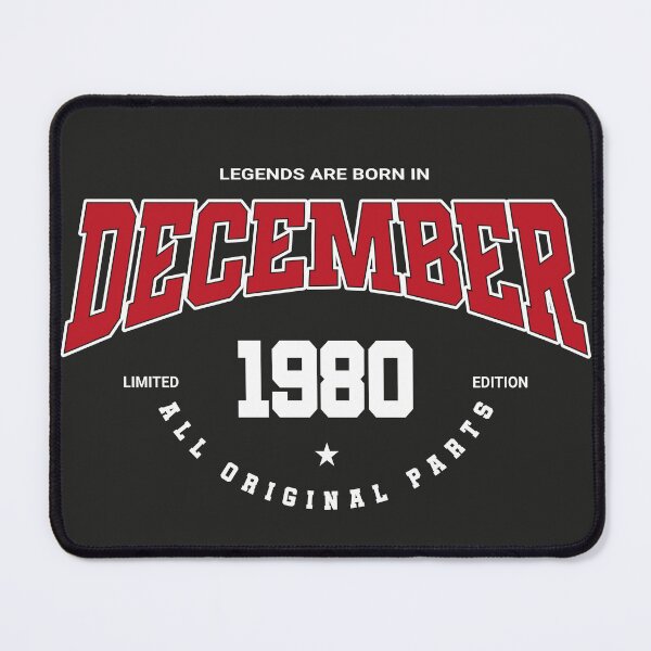 Item preview, December legends 1980 designed and sold by HB Shirts.
