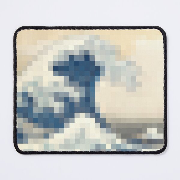 Item preview, PixArt | Hokusai - The Great Wave off Kanagawa designed and sold by StudioDestruct.
