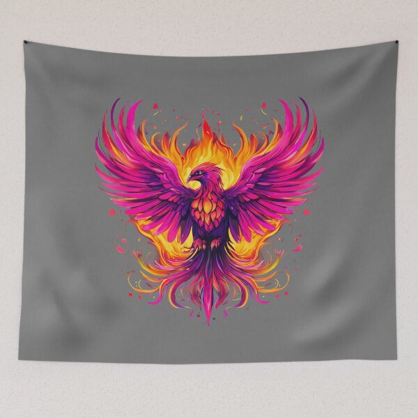 Item preview, Your Hot Pink Rainbow Phoenix Jo designed and sold by Planetporridge.