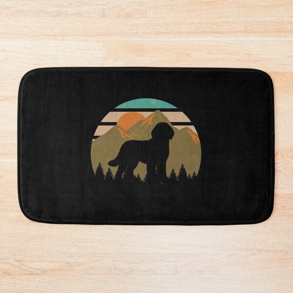 Item preview, Retro Vintage Mountains Pyredoodle Gift designed and sold by Guarddogdrive.