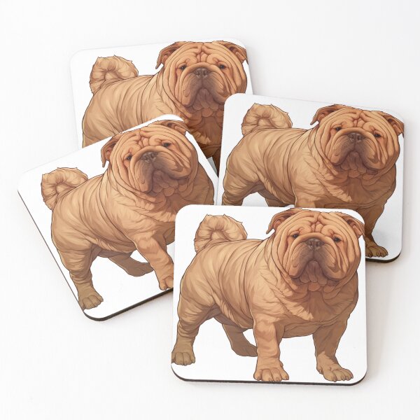 Item preview, Cute Chinese Shar-Pei designed and sold by SMARTKIT  DESIGNAGENCY.