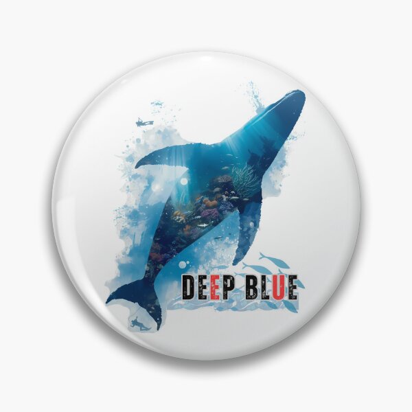 Item preview, Humpback Whale Coral Reef Double Exposure - Surreal Ocean Watercolor Art Gift designed and sold by LoliDesignShop.