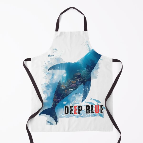 Item preview, Humpback Whale Coral Reef Double Exposure - Surreal Ocean Watercolor Art Gift designed and sold by LoliDesignShop.