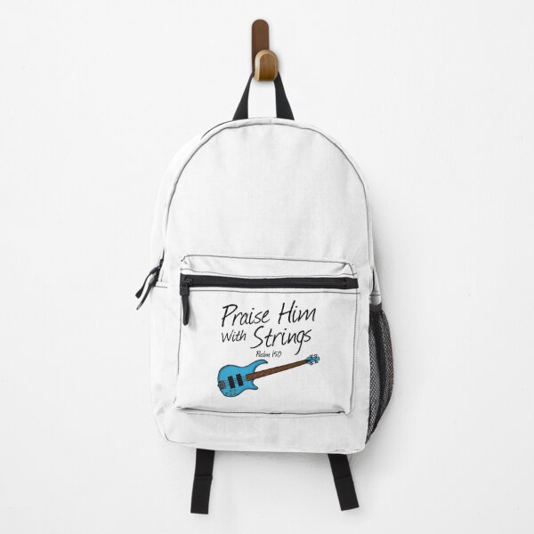 Item preview, Bass Guitar, Praise Him With Strings, Church Bassist Musician designed and sold by doodlerob.