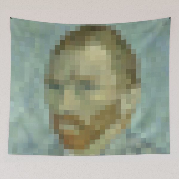 Item preview, PixArt | Vincent van Gogh - Self Portrait designed and sold by StudioDestruct.