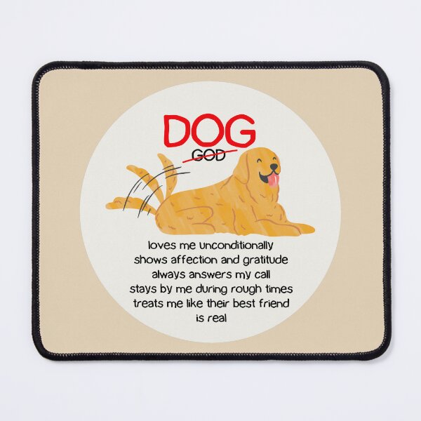Item preview, Dog > God - Atheist Animals designed and sold by EvergreenRevolt.