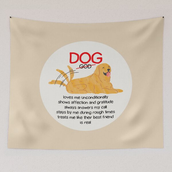 Item preview, Dog > God - Atheist Animals designed and sold by EvergreenRevolt.