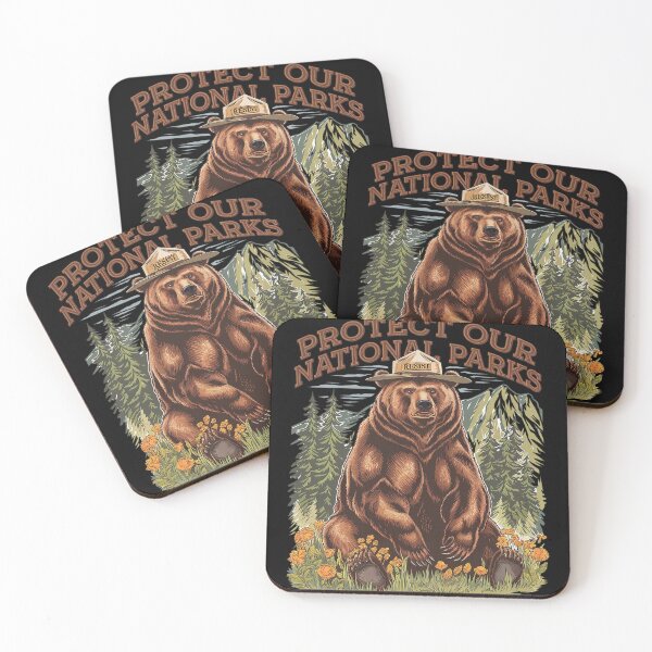 Item preview, Protect Our National Parks BEAR RESIST ALT US1  designed and sold by MarryIsMonth.