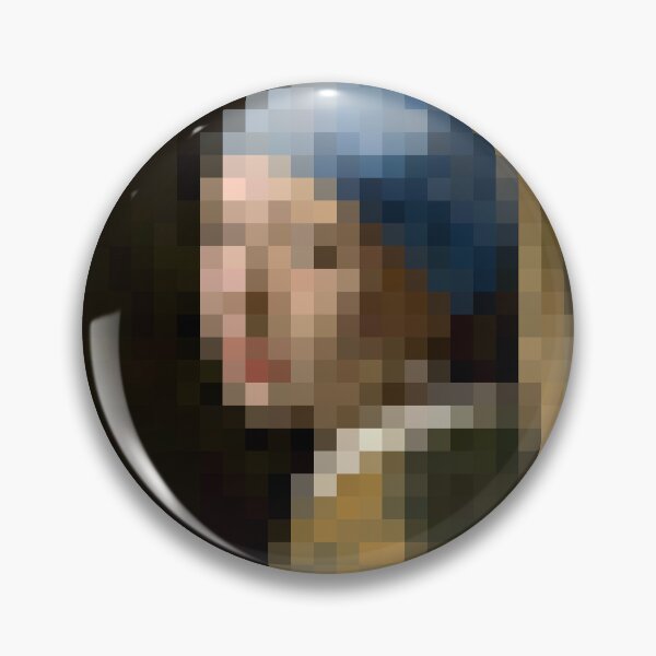Item preview, PixArt | Johannes Vermeer - Girl with a Pearl Earring designed and sold by StudioDestruct.