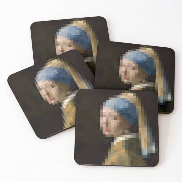 Item preview, PixArt | Johannes Vermeer - Girl with a Pearl Earring designed and sold by StudioDestruct.