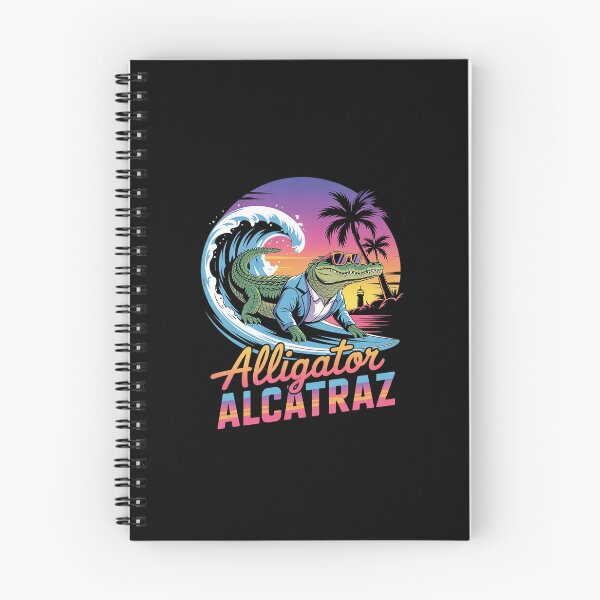 Item preview, Alligator Alcatraz 80's Style 5  designed and sold by AquaKiev.
