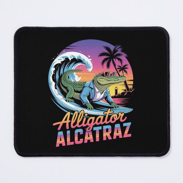 Item preview, Alligator Alcatraz 80's Style 5  designed and sold by AquaKiev.