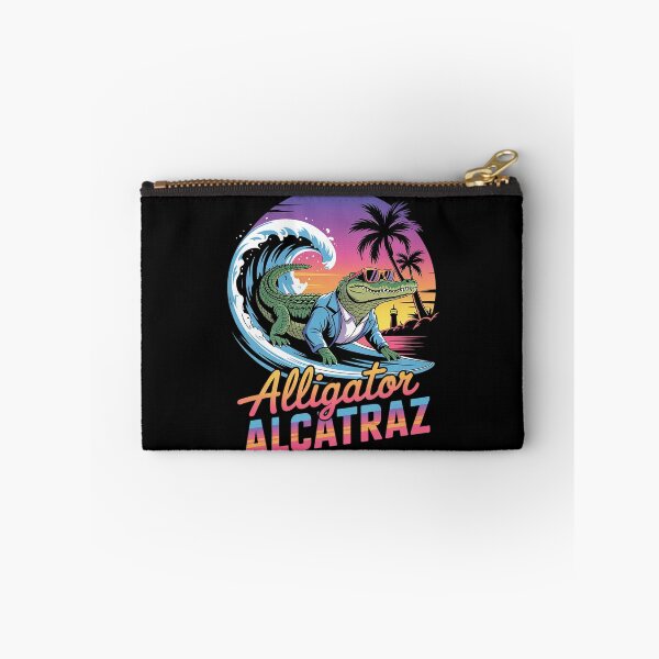 Item preview, Alligator Alcatraz 80's Style 5 designed and sold by AquaKiev.