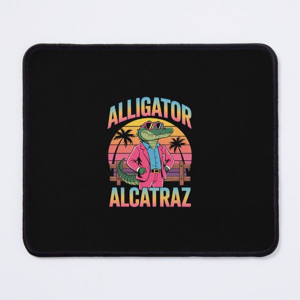 Item preview, Alligator Alcatraz 80's Style  designed and sold by SyntaxClaw.