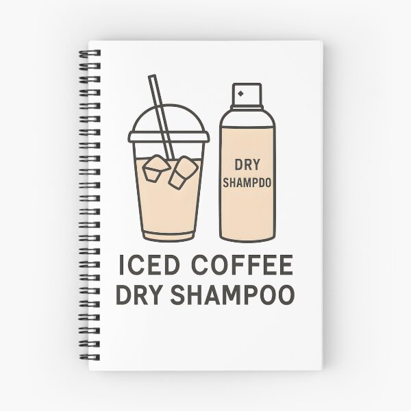 Item preview, Running on Iced Coffee and Dry Shampoo - Mom Life Sticker designed and sold by PrintMod.