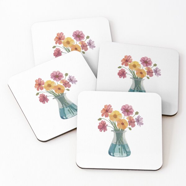 Item preview, Flores en vaso de precipitados designed and sold by musicinmyblood.