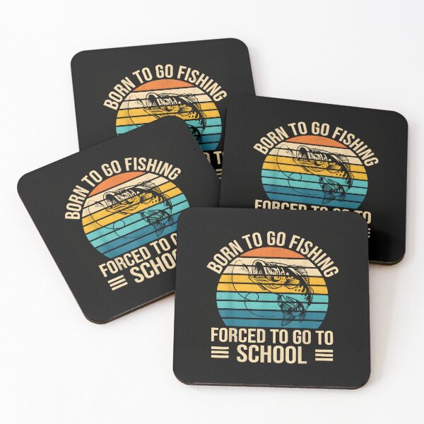 Item preview, Born to Go Fishing Forced School Funny Fishing designed and sold by CameronTheBro.