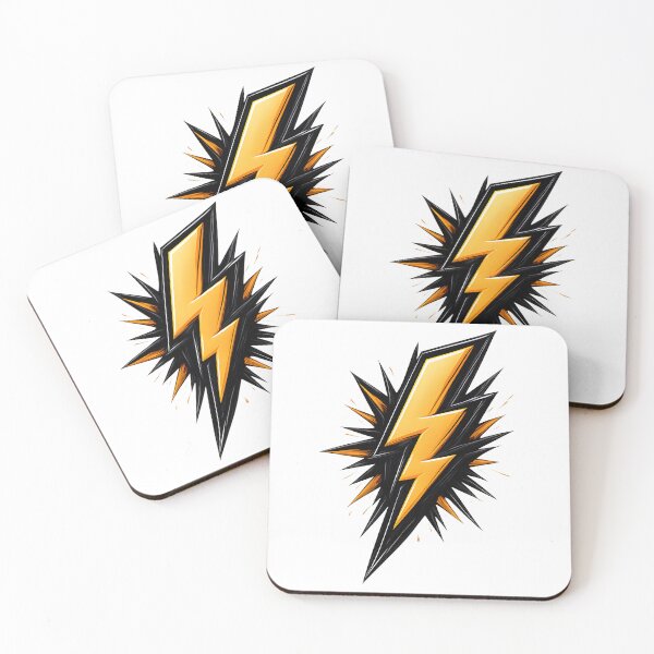 Item preview, Electric Rock – Lightning Symbol designed and sold by KawaiiOrbit.