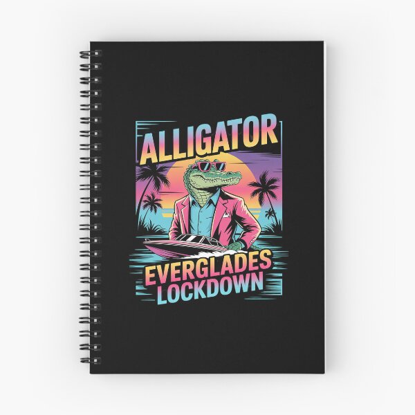 Item preview, Alligator Alcatraz 80's Style1  designed and sold by AquaKiev.