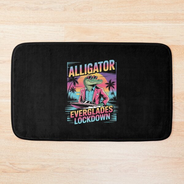 Item preview, Alligator Alcatraz 80's Style1  designed and sold by AquaKiev.