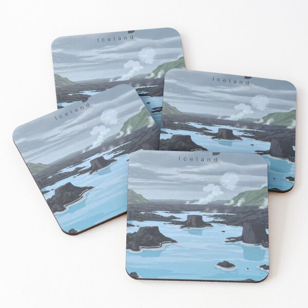 Item preview, Silent Steam Over Cyan Waters designed and sold by JacksoonLester.