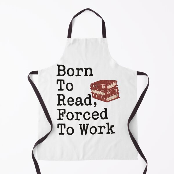 Item preview, Born To Read Forced To Work Classic T-Shirt - Bookworm Humor designed and sold by PrintMod.