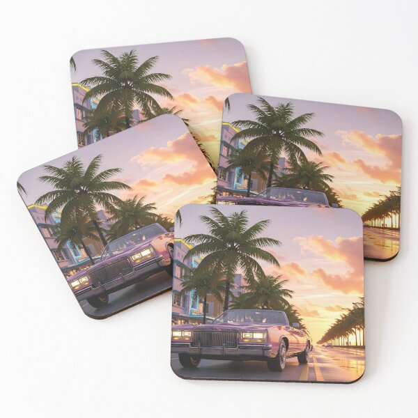 Item preview, Miami retro designed and sold by RadiantGraphics.