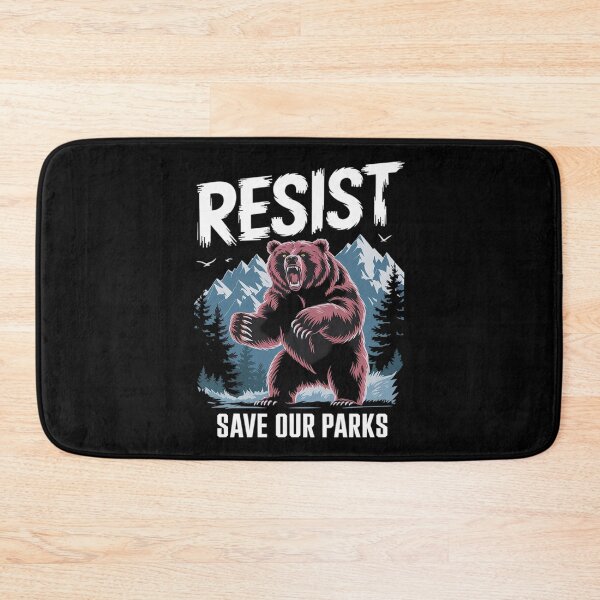 Item preview, Protect Our National Parks Resist ALT US Bear Nature1  designed and sold by FadeOfThrone.