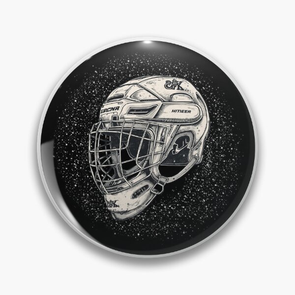 Item preview, Winter Sports Hockey Helmet Sticker designed and sold by colorleafz.