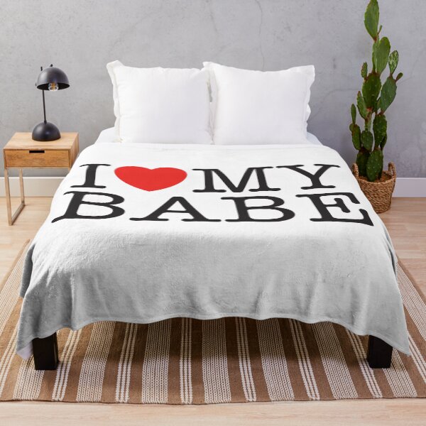 Item preview, I Love My Babe designed and sold by shitpostee.