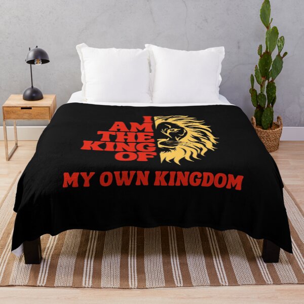 Item preview, I'm The King Of My Own Kingdom designed and sold by QuoteCanvas.TH.