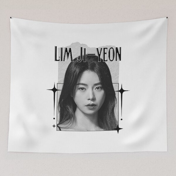 Item preview, Lim Ji-yeon (임지연) Korean actress South Korean celebrity K-drama star Korean film Scrapbook Collage Cozy Y2K Vintage Design designed and sold by HELL0WBELLO.