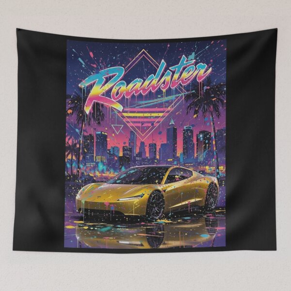 Item preview, cybertruck artwork designed and sold by TEEJAMBOREE.